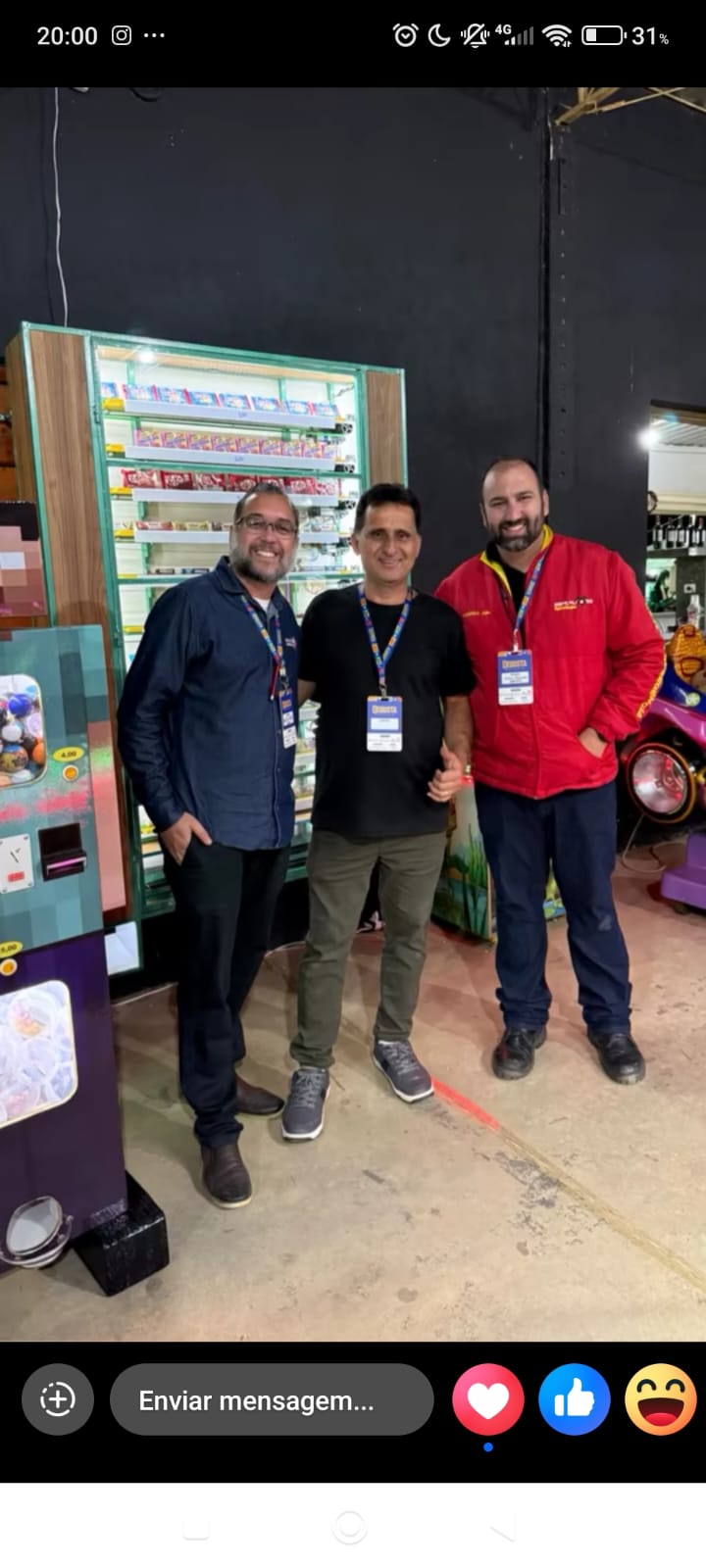 Equipe Bravo's em evento corporativo com parceiros